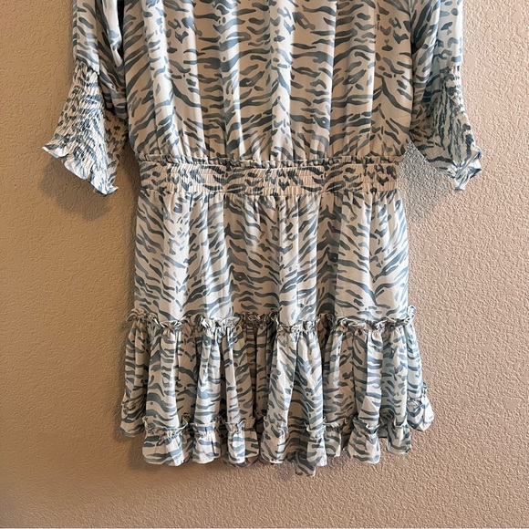 Buddy Live Bronx Smocked Mini Dress Size Large - Picture 9 of 10